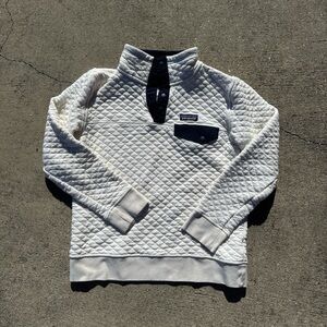 Patagonia Organic Cotton Quilted quarter snap Pullover